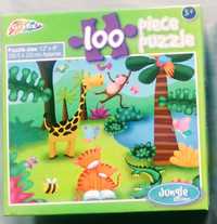 Puzzle 100 zwierzeta zoo