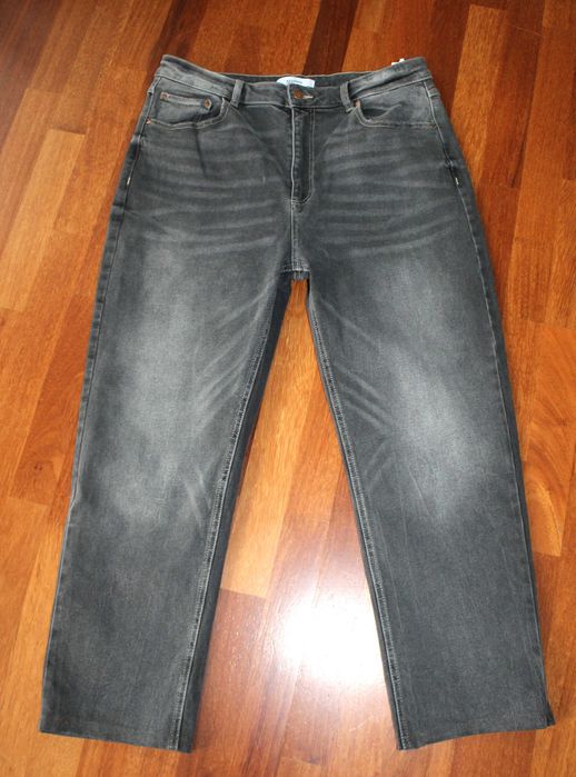 Spodnie jeansowe straight damskie Reserved Denim r. 44 bawełna