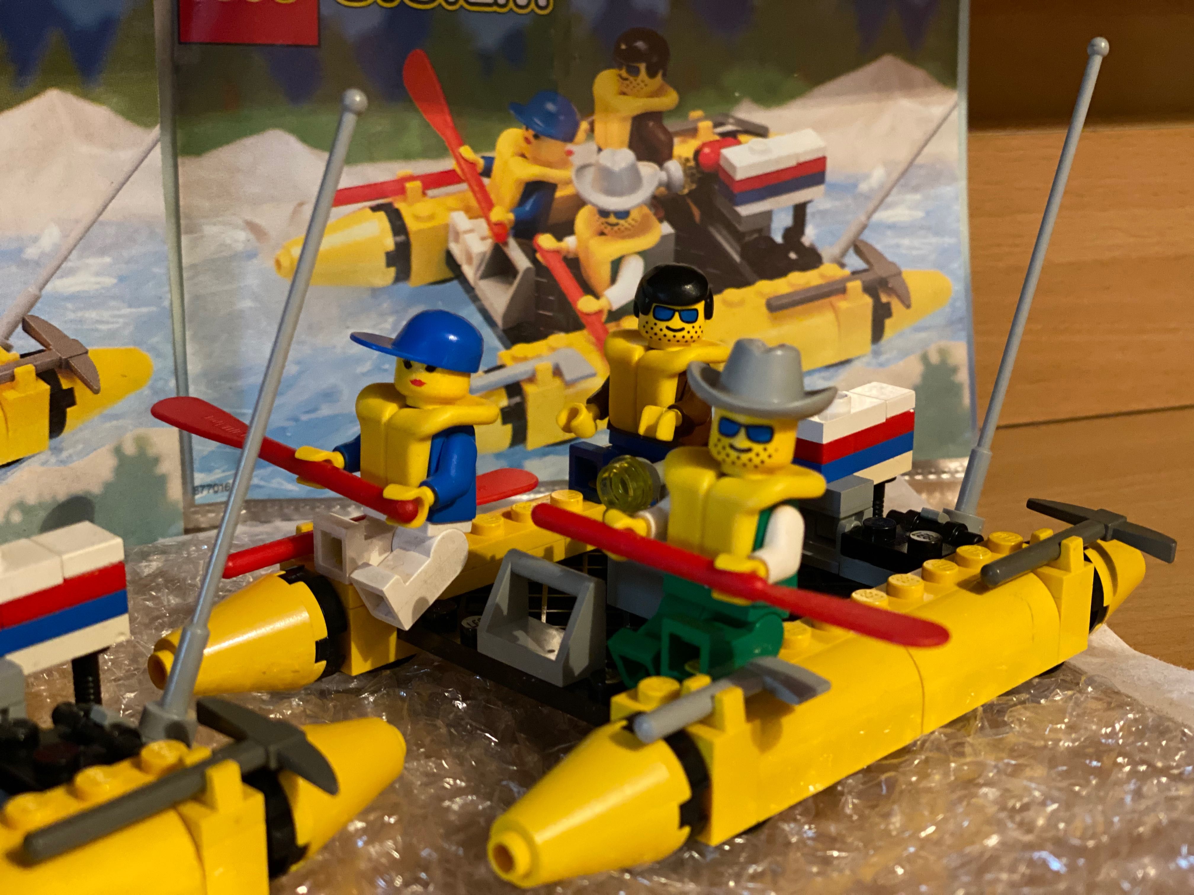 Lego 6665 System Town River Runners 100% Komplet 2 zestawy+Instrukcje