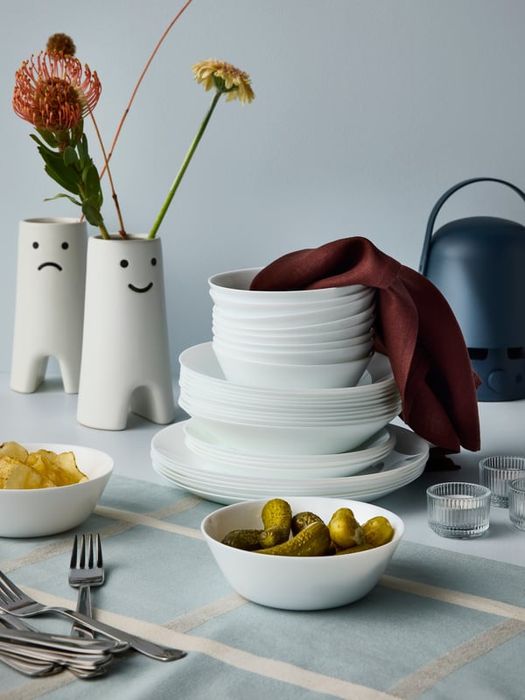 NOWA Zastawa stołowa 32el serwis obiadowy zestaw naczyń kuchennych