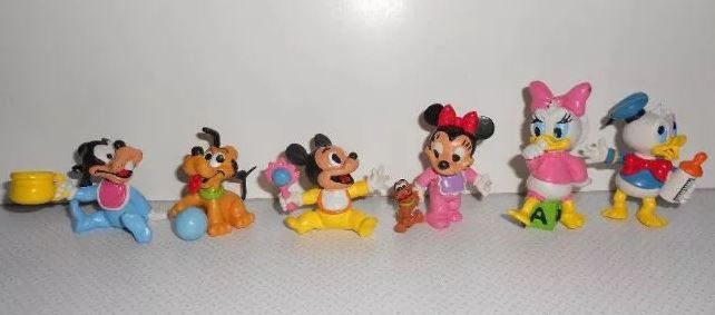 Coleção completa bonecos figuras PVC bebés Disney Donald, Comics Spain