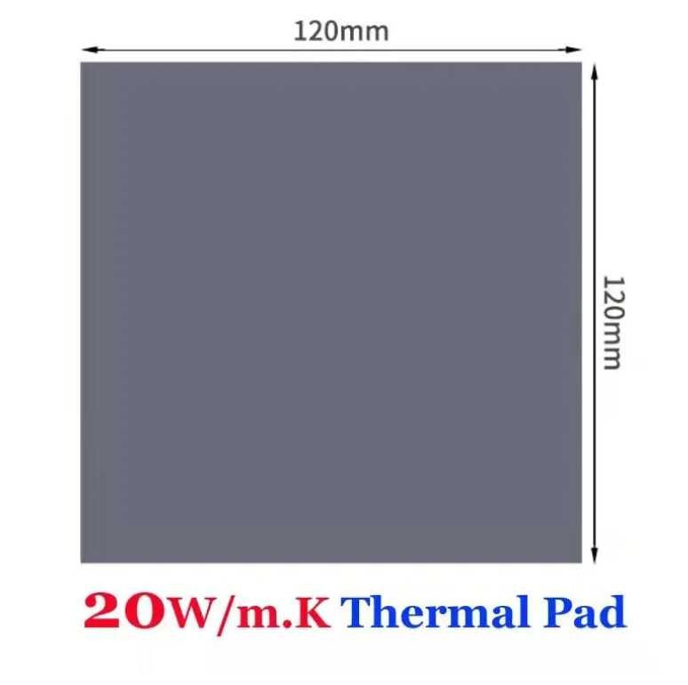 Termopad 120x120x2 mm. 20 w/m.k Nowe
