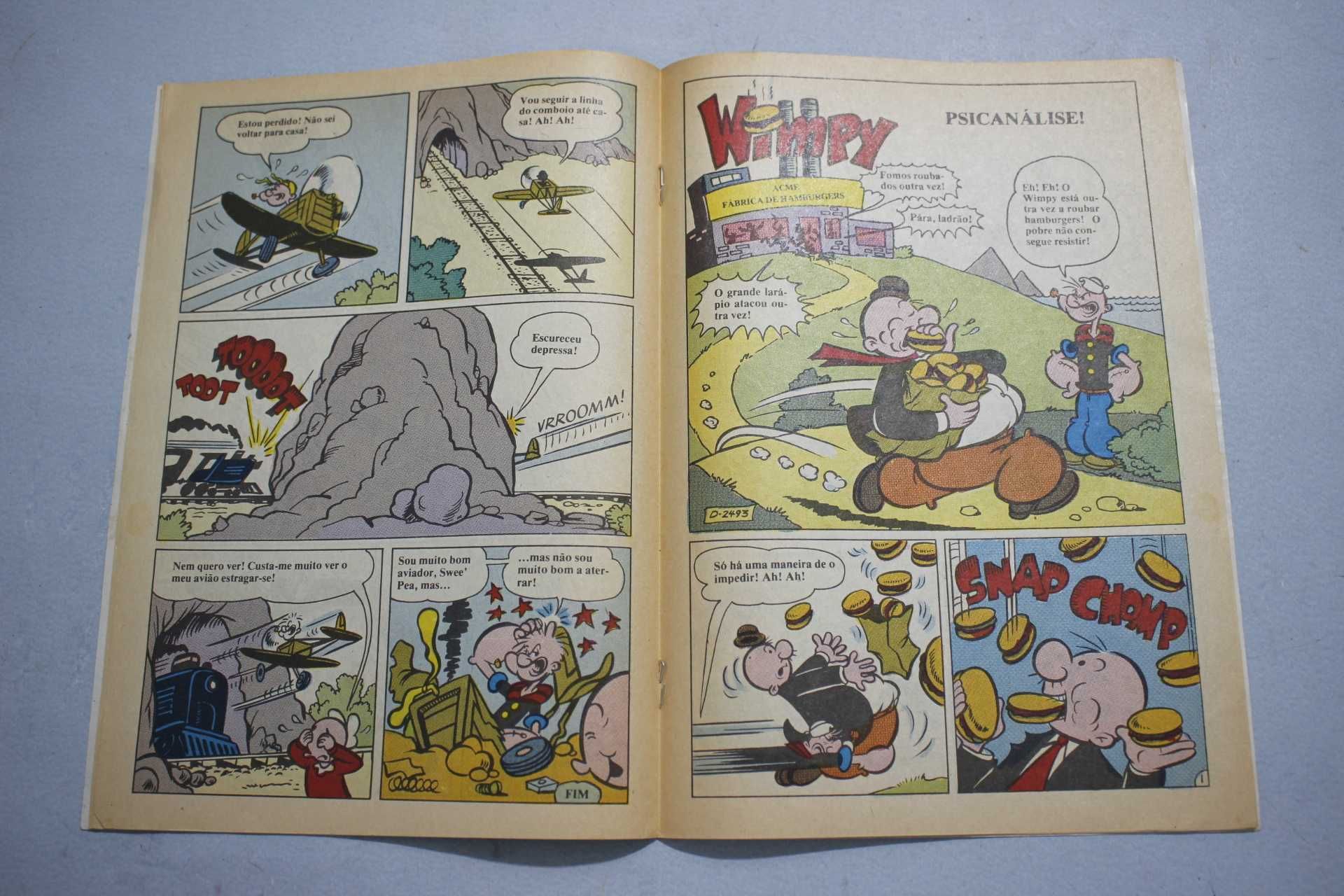 Revista - BD Banda desenhada - POPEYE o marinheiro