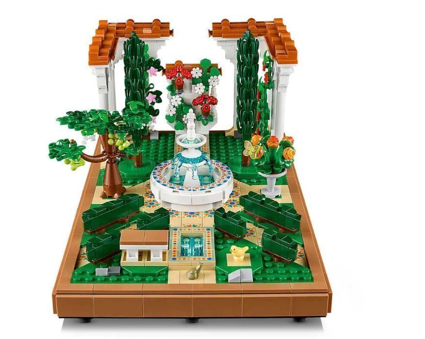 Klocki LEGO Icons 10359 Fontanna w ogrodzie