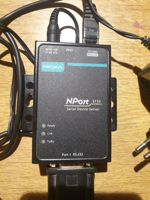Moxa Nport 5110 rs232 Ethernet
