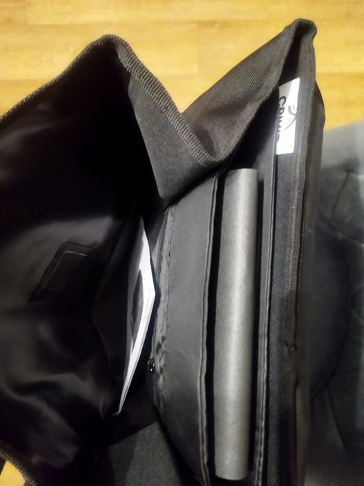 Nowa czarna torba rowerowa na rower sakwa bagażnik crivit