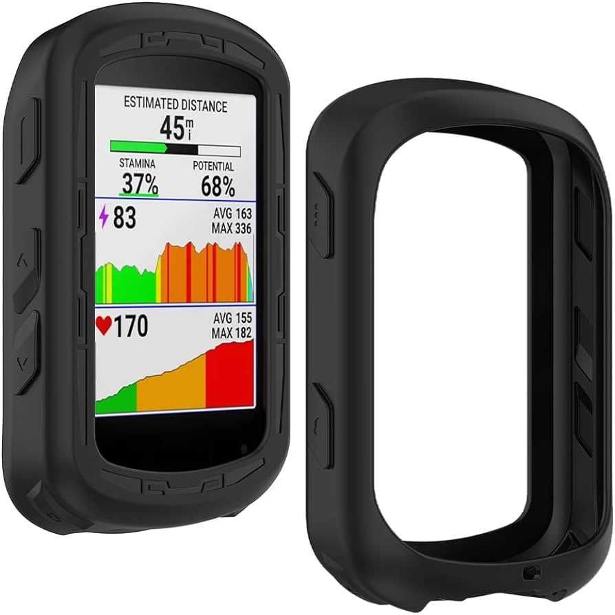 Garmin Edge 540 840 Nowe Czarne Silikonowe Etui Case Na Rower Szosowy
