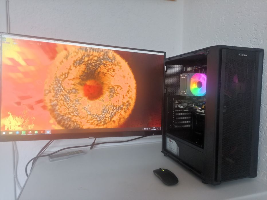 Игровой ПК, 10c/20t, Rx570 8gb, 16gb Ddr4, Ssd+Hdd