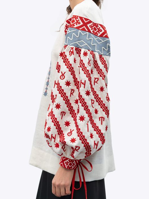 Etnodim жіноча вишита сорочка, вишиванка, вишита блуза Rutenia м - л