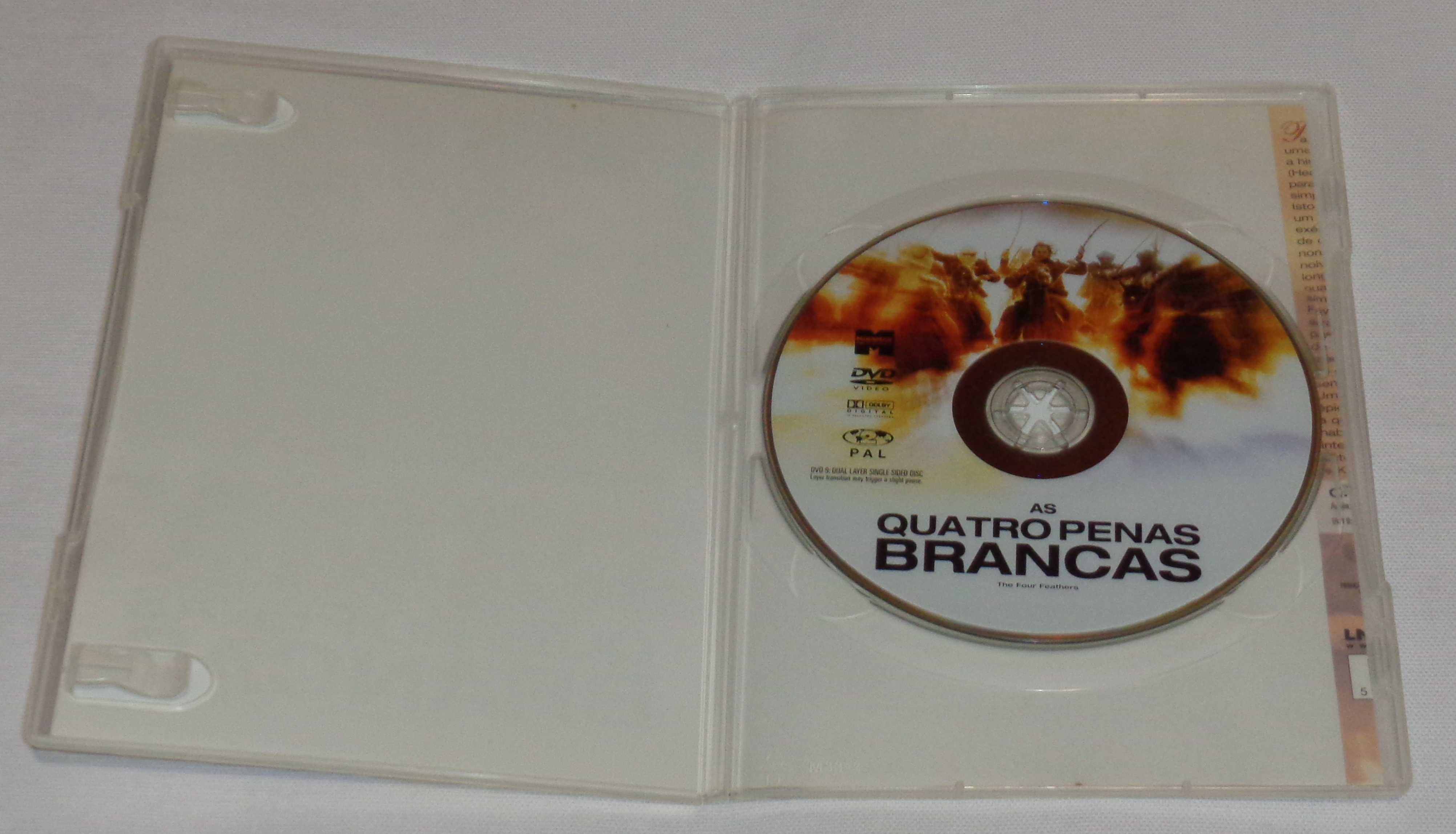 DVD As quatro penas brancas