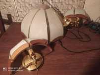Lampa sufitowa i dwa kinkiety