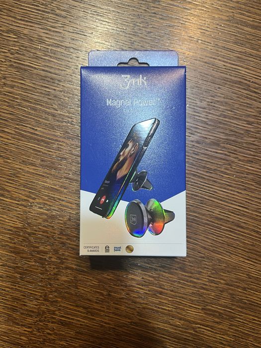 Uchwyt samochodowy na smartfon do auta na kratkę nawiewu magnes