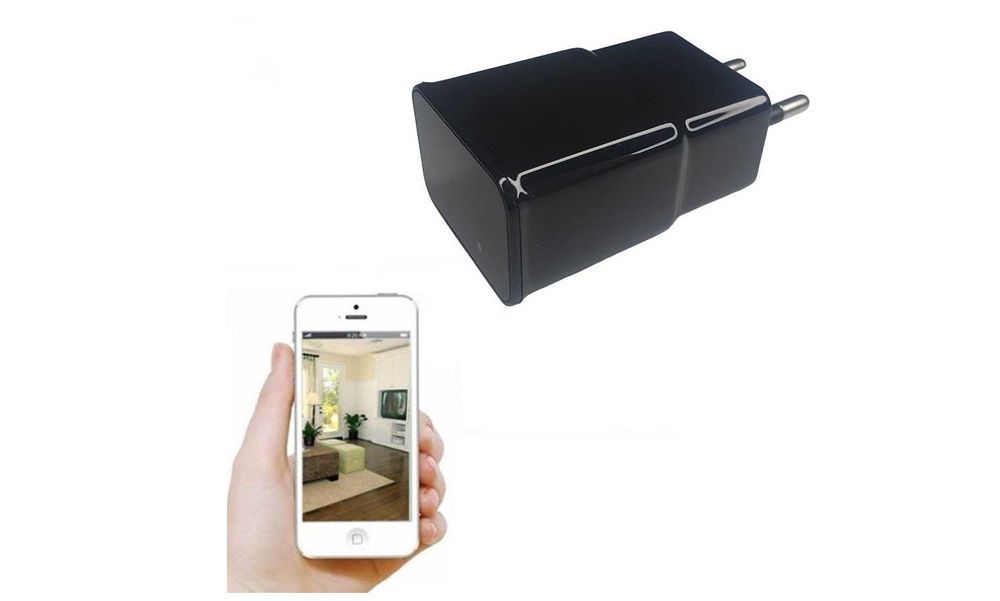 Ukryta Mini Kamera Szpiegowska w Ładowarce Full HD Wifi