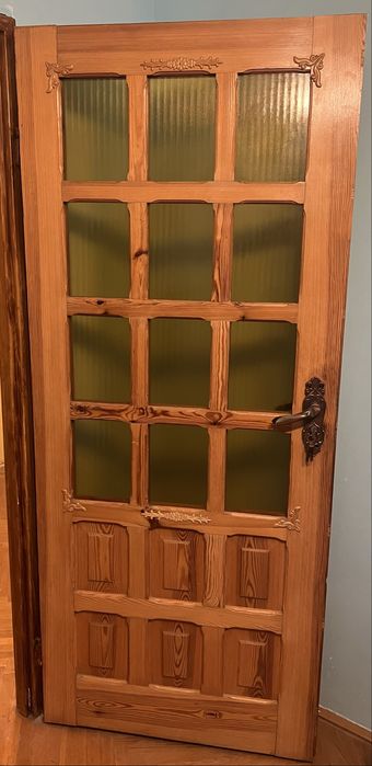 Drzwi wewnetrzne drewniane