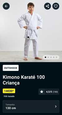 Kimono Karate criança