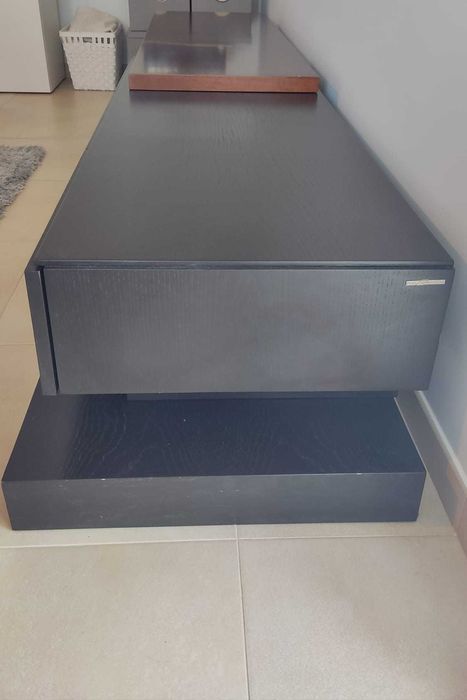 Conjunto Móveis Sala / TV PerSantos (em Madeira  - Castanho/Wenguê)