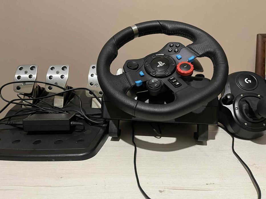 kierownica logitech g29+pedały+shifter