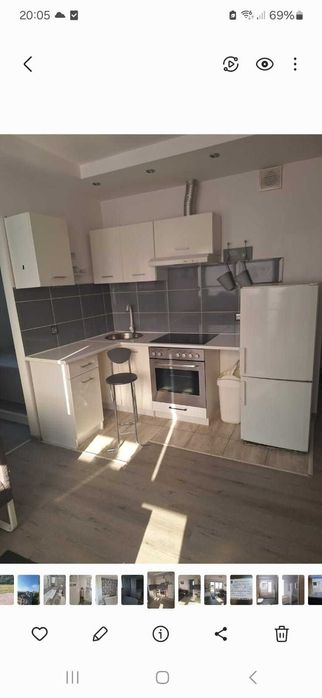 Kawalerka z pięknym widokiem na miasto