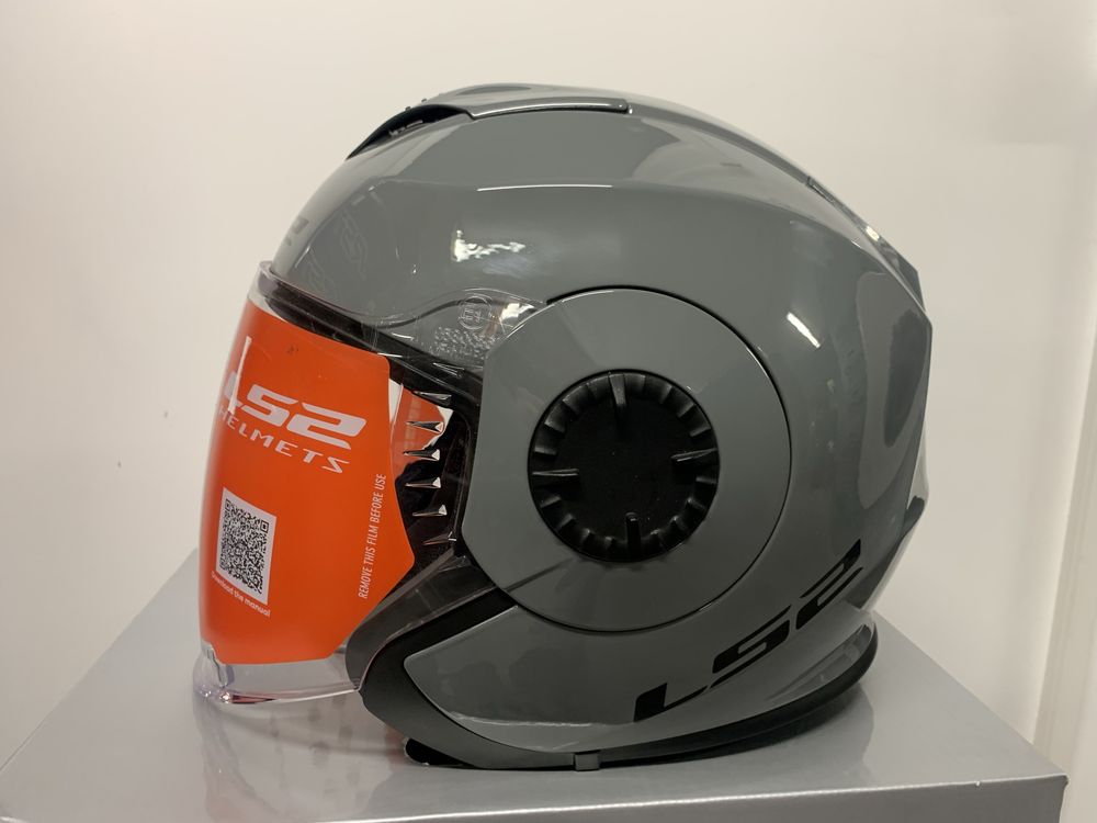 Otwarty Kask motocyklowy LS2 Verso rozmiar S, blenda, szyba