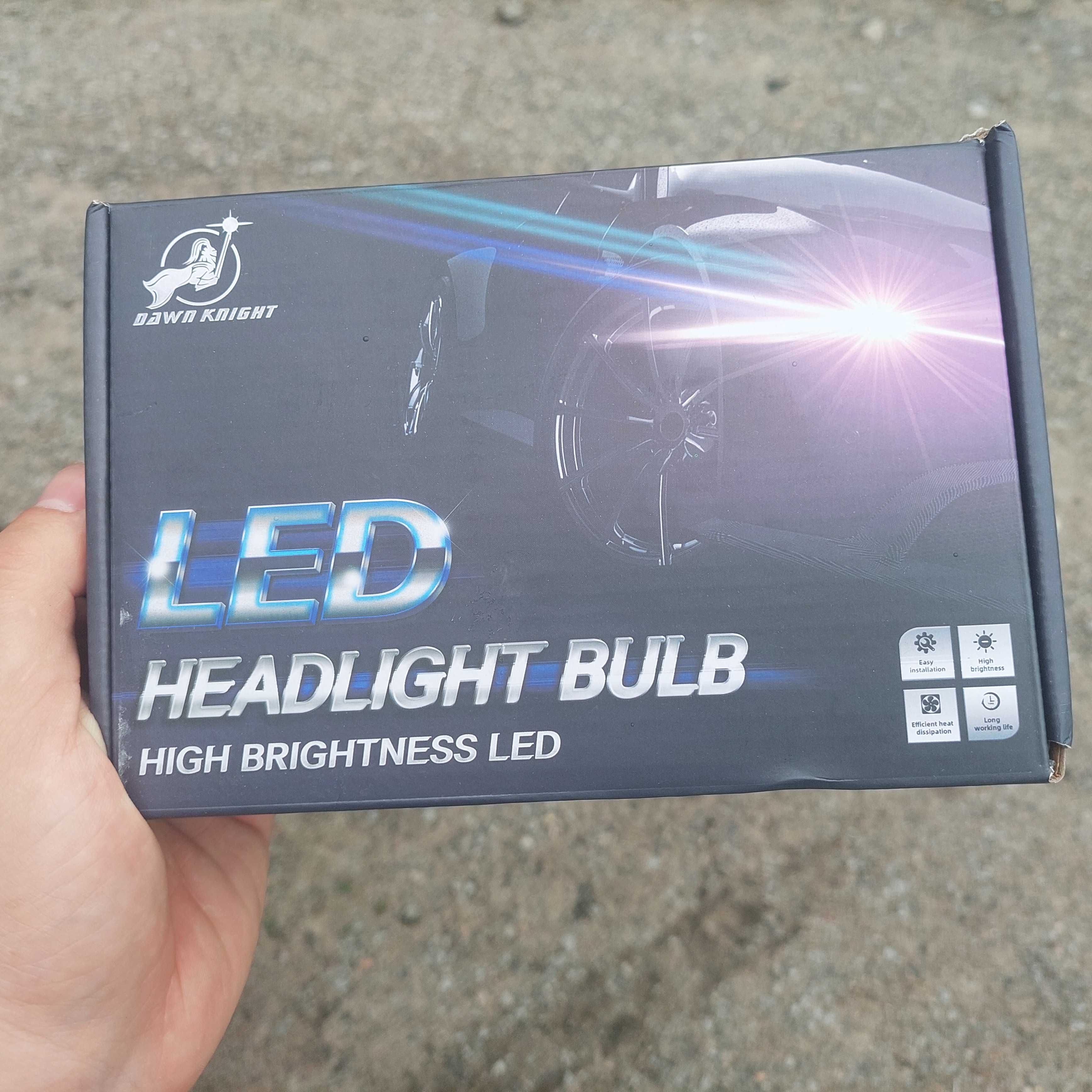 LED-лампи DawnKnight mini H7 6000k з обманкою (Canbus)