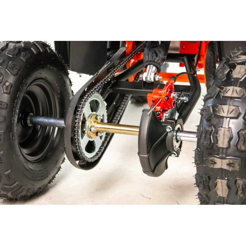 Mini Quad dla Dziecka zabawka ASIX M10 49cm3 E-start Alarm +Pilot