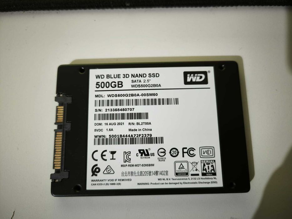 Disco SSD Western Digital 500GB