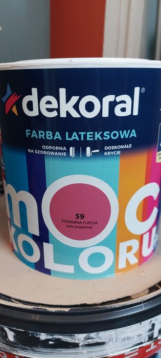 Farba decoral 2.5 l nowa