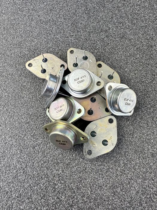 Tranzystory BDP 492 z PRL’u