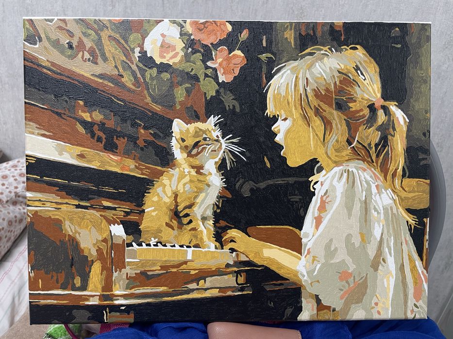 Картина по номерам.