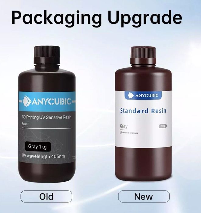 Anycubic Basic/Standart (UV Resin) White Белая Біла