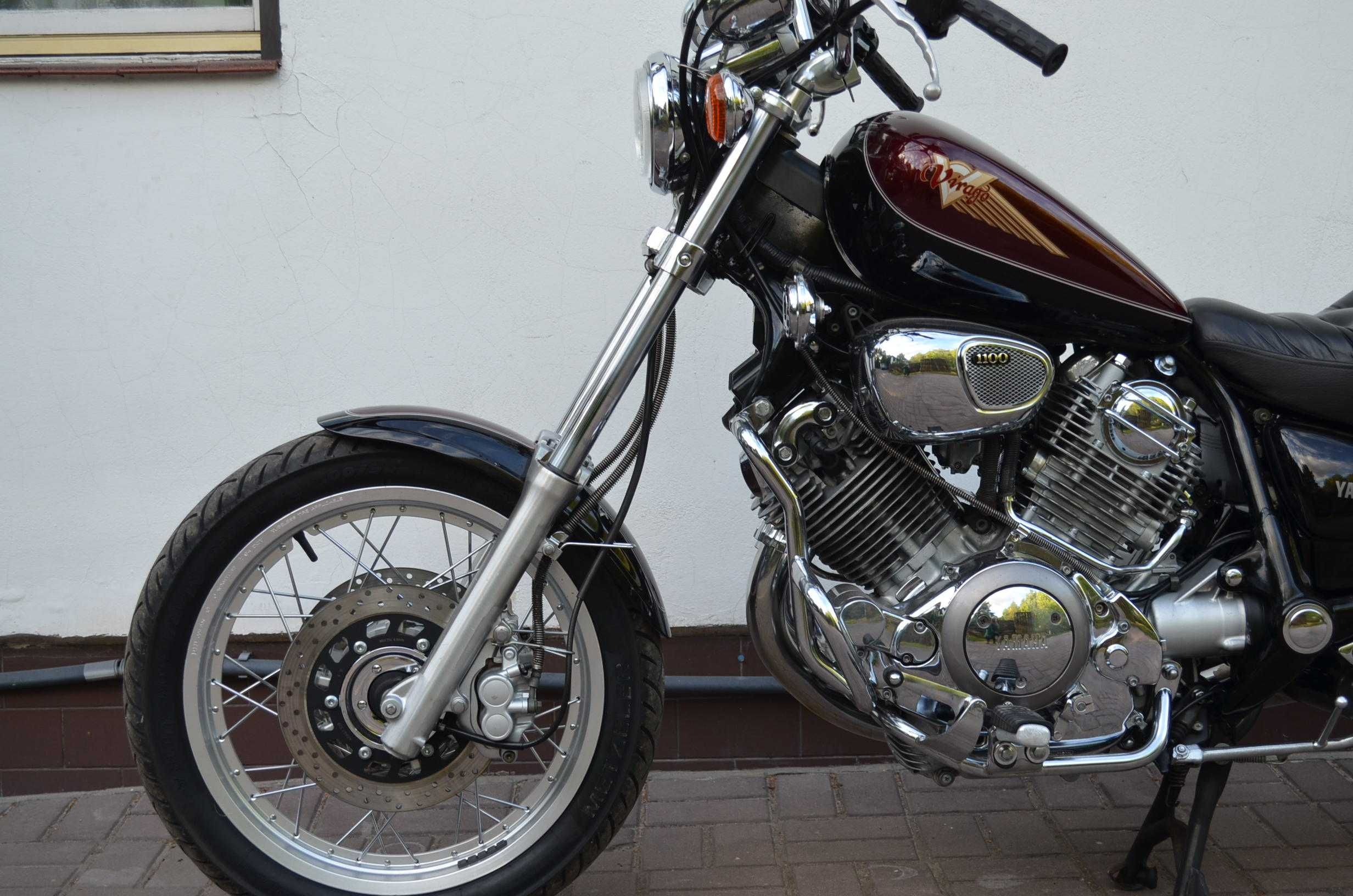 Yamaha Virago XV 1100 stan kolekcjonerski, zrejestrowany