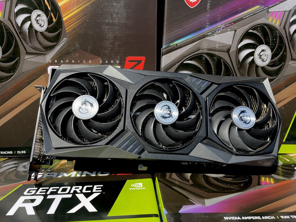 Відеокарта MSI RTX 3060 Ti 8GB Gaming X Trio GDDR6X ГАРАНТІЯ!