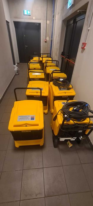 WYNAJEM Osuszacz powietrza Osuszanie po tynkach wylewkach zalaniu