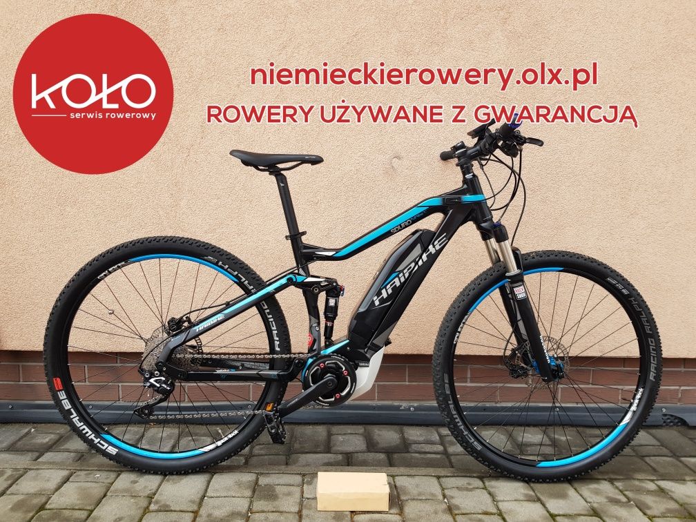 Rower elektryczny HAIBIKE FULLNINE koła 29 SHIMANO SLX ROCK SHOX okazj