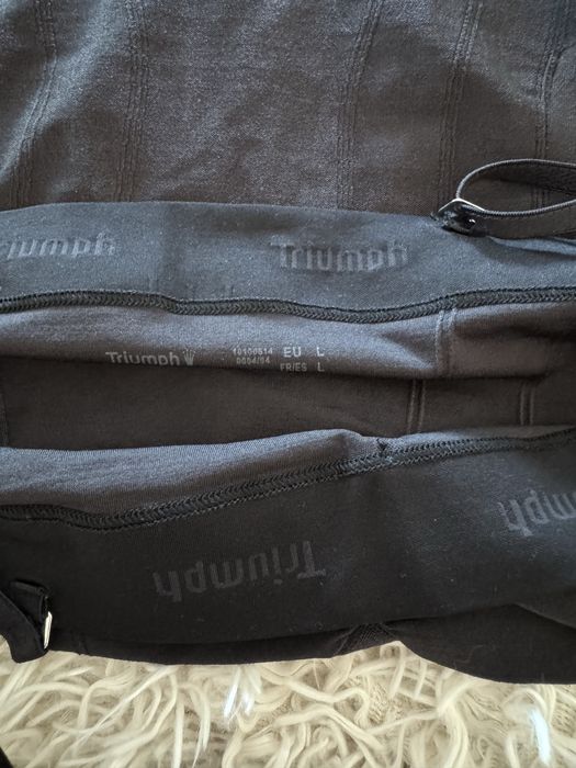 Halka modelująca Triumph L bielizna wyszczuplająca czarna sukienka