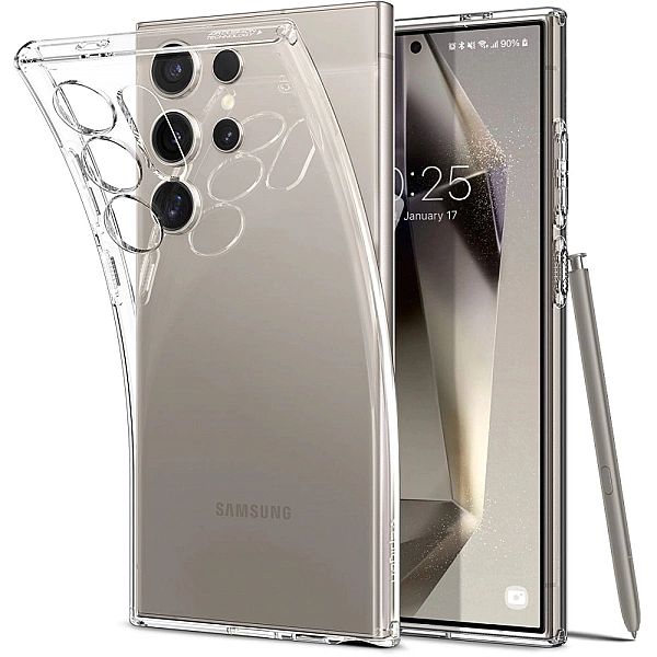 Spigen Liquid Crystal Galaxy S24 Ultra Crystal Clear