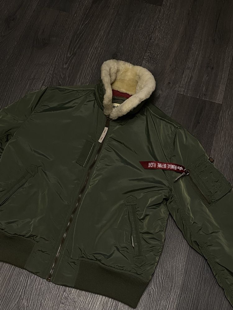 Оригінал Alpha Industries бомбер XL рідкісний колір