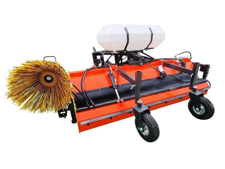 Zamiatarka drogowa uliczna hydrauliczna do ciągnika