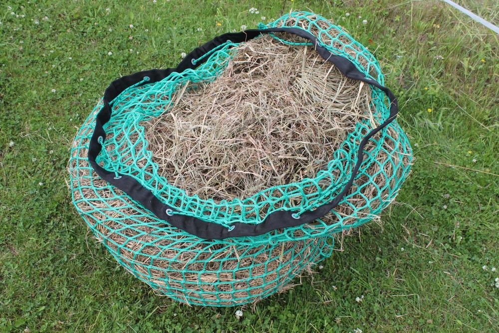 Siatka na siano o oczkach 2,5/4,5/10cm, worek do boksu,presaki,siano