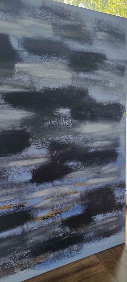 Obraz abstrakcja olej na płótnie 100x70 cm 70x100 cm malowany ręcznie