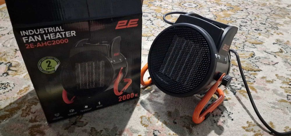 Теплова пушка 2 кВт керамічний нагрівач нова