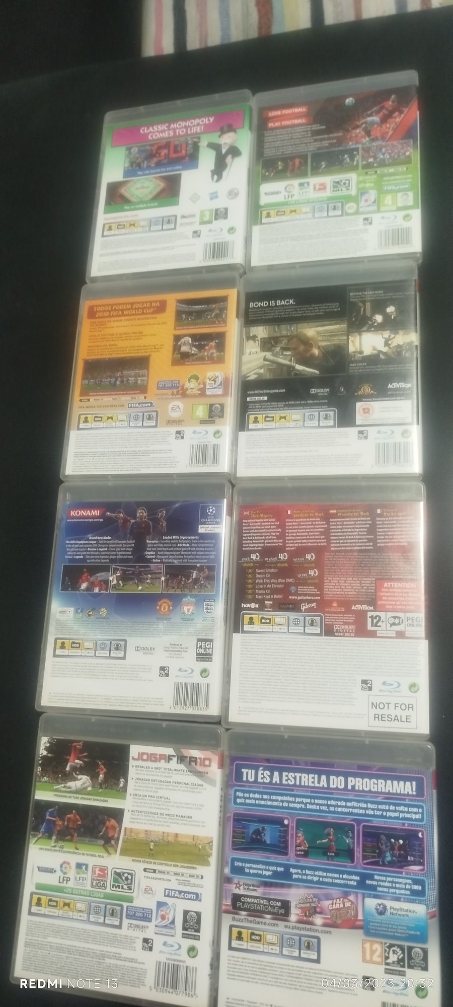 Jogos PS 3 usados