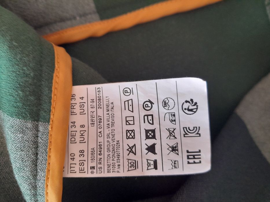 Saia Benetton tamanho 34