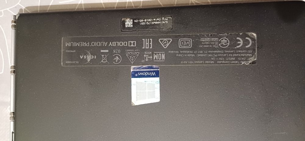 Планшет, ноутбук  Lenovo Yoga Book 1-x91f