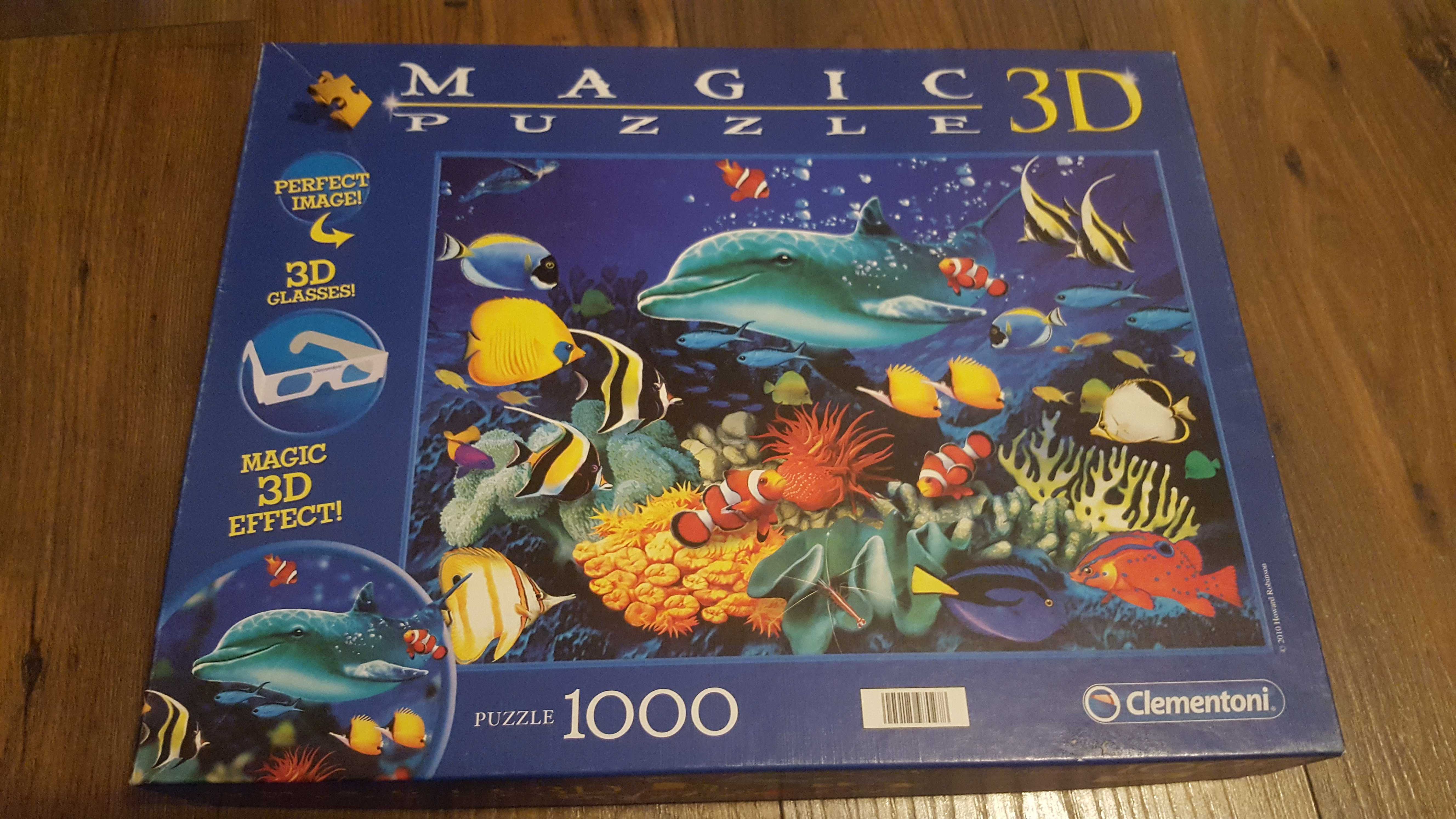 Puzzle Ocean 3D 1000el Clementoni