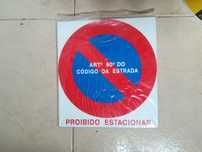 Sinal Proibido Estacionar
