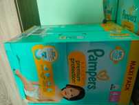 Pampers premium protection rozmiar 4. Maxi pack 86 sztuk Niemcy