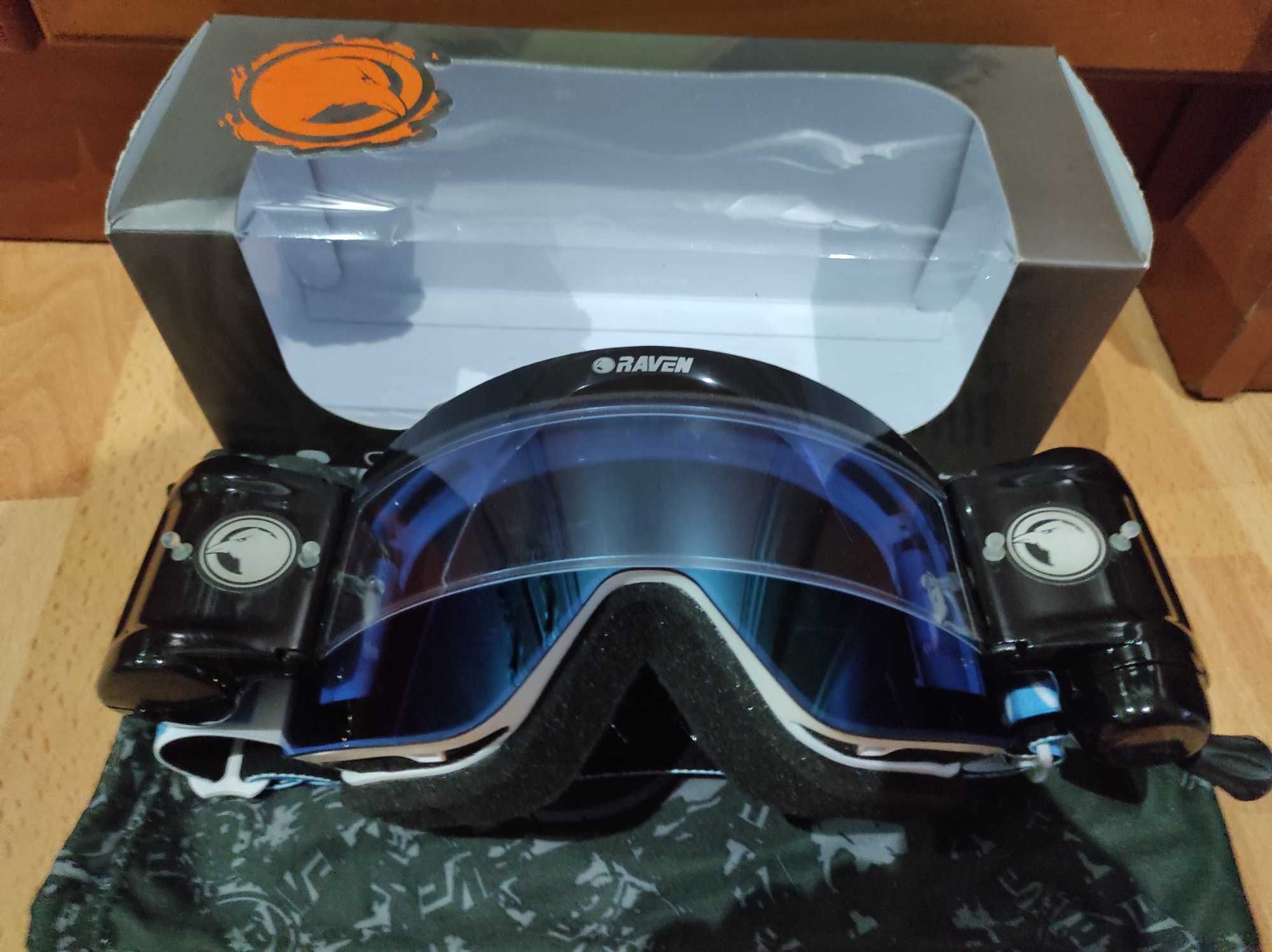 Goggle okulary Raven Type 6.2 nowe