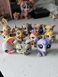 Lps littlest pet shop figurki zestaw pet shopy królik bóbr miś pies