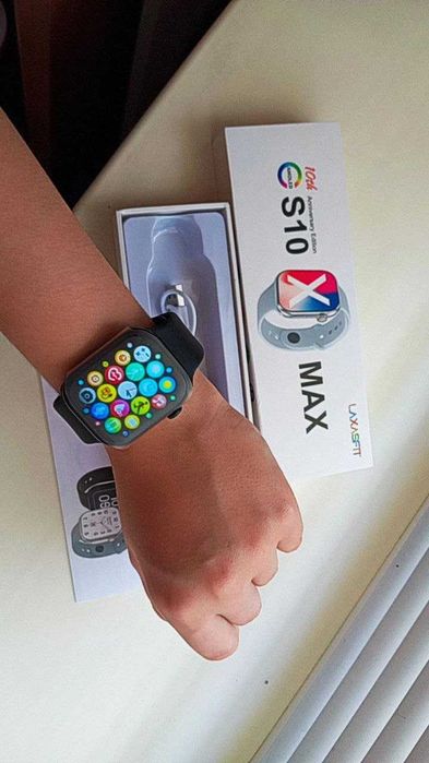 Смарт часы Умные часы Вотч S10 с плавным экраном и всеми функциями